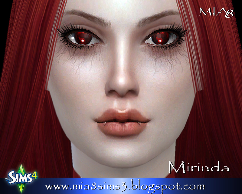TS4 Mirinda (vampire) by Mia8 - 4 Августа 2016 - Mia8sims